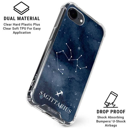 Sagittarius Constellation iPhone 16e Clear Case